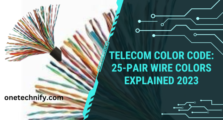 Telecom Color Code: 25-Pair Wire Colors Explained 2023