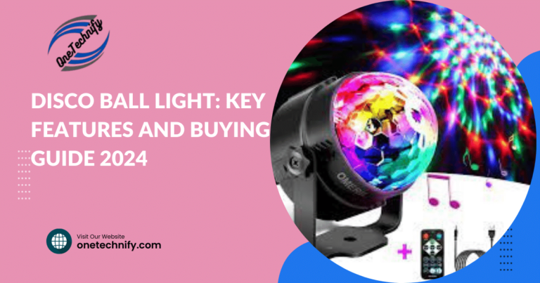 Disco Ball Light: Key Features and Buying Guide 2024